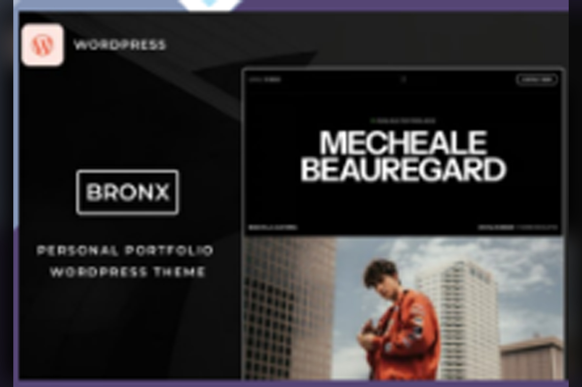 Bronx Portfolio WordPress Theme v1.0.8