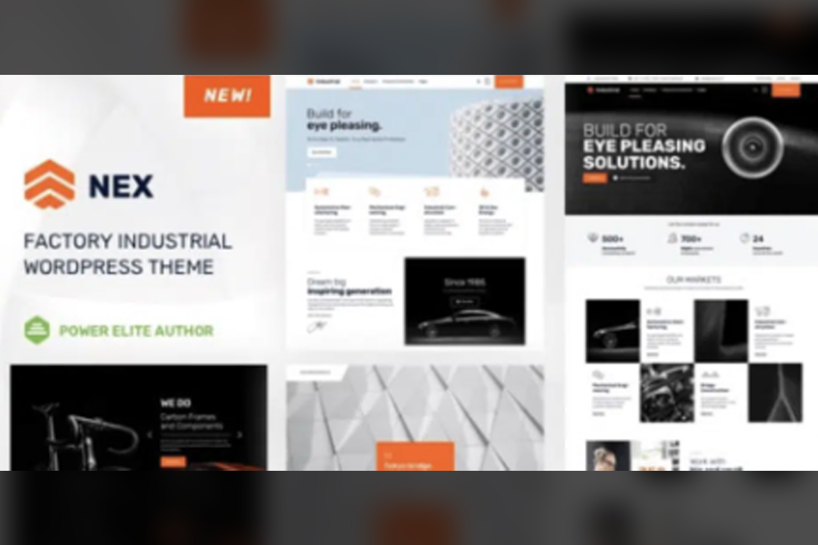 Nex – Industrial WordPress Theme v20.1