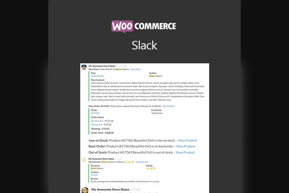 WooCommerce Slack v1.5.2