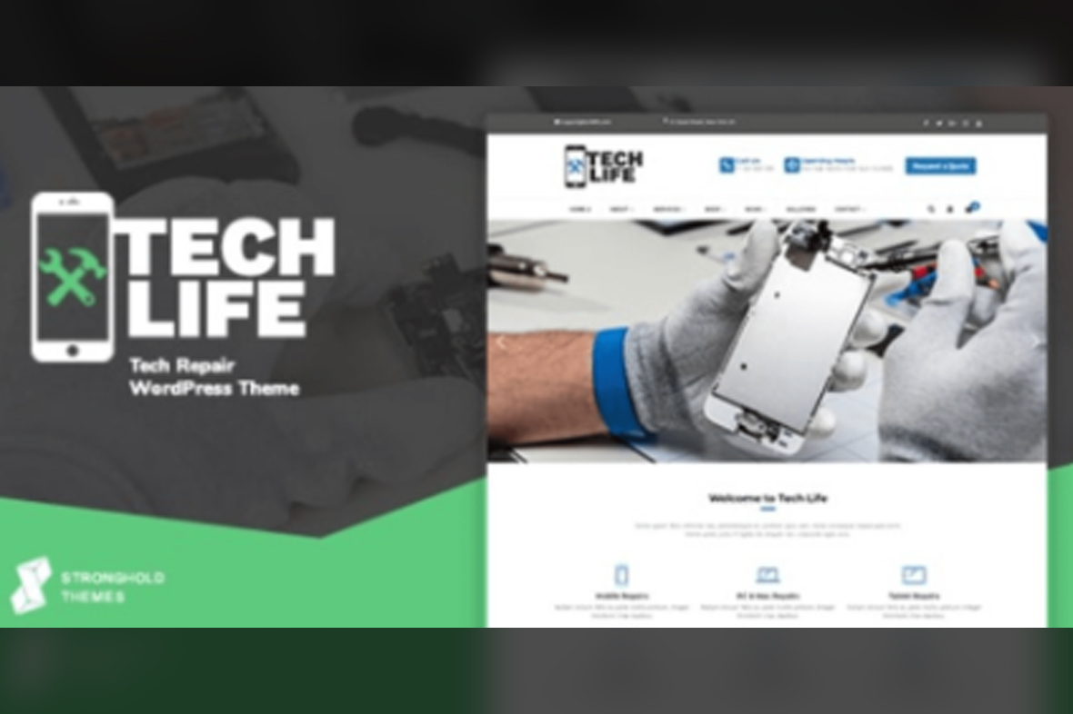 TechLife – Mobile, Tech and Electronics Repair Shop WordPress Theme v16.0