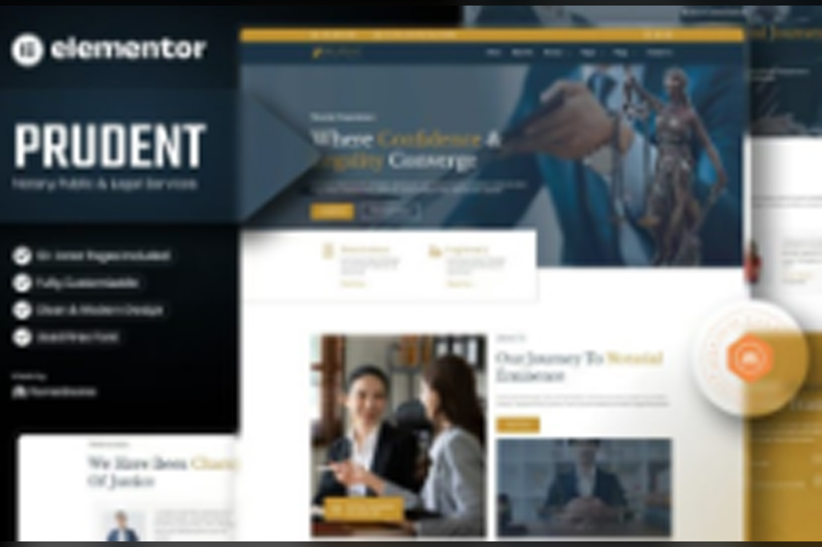Prudent – Notary Public and Legal Services Elementor Template Kit May 12, 2025