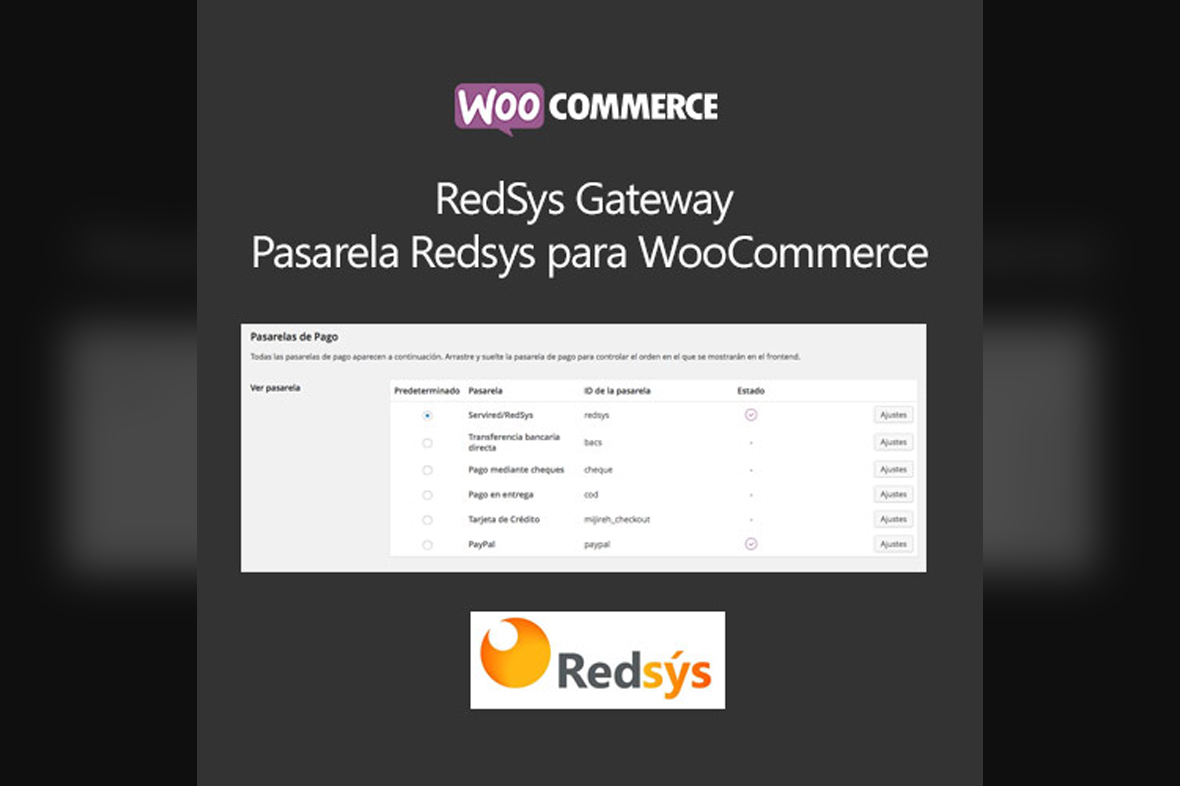 WooCommerce RedSys Gateway v28.0.0