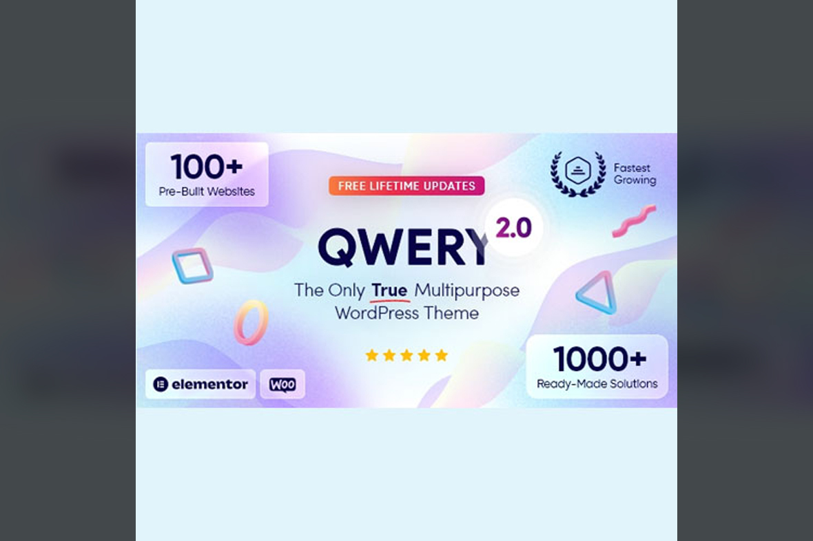 Qwery – Multi-Purpose Business WordPress & WooCommerce Theme v3.5.0