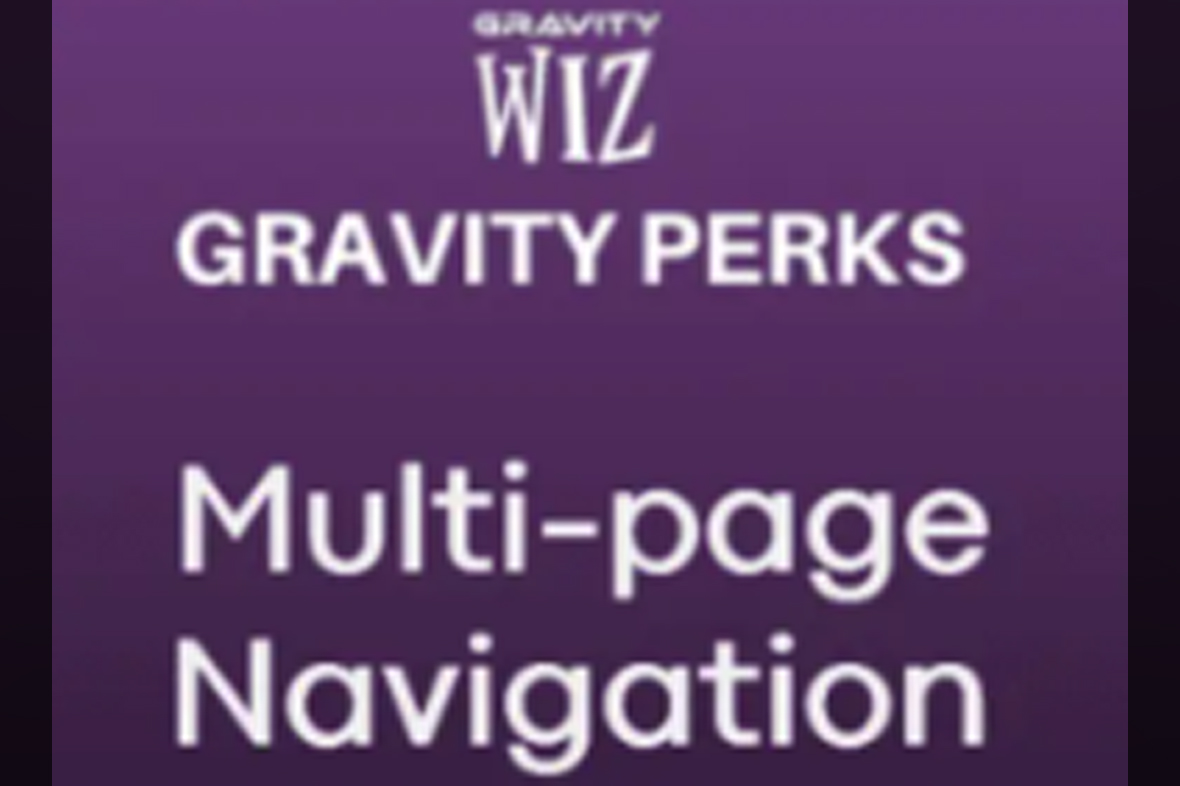 Gravity Perks – Gravity Forms Multi-page Navigation v1.3.3