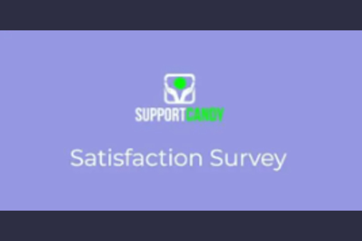 SupportCandy Satisfaction Survey v3.1.8