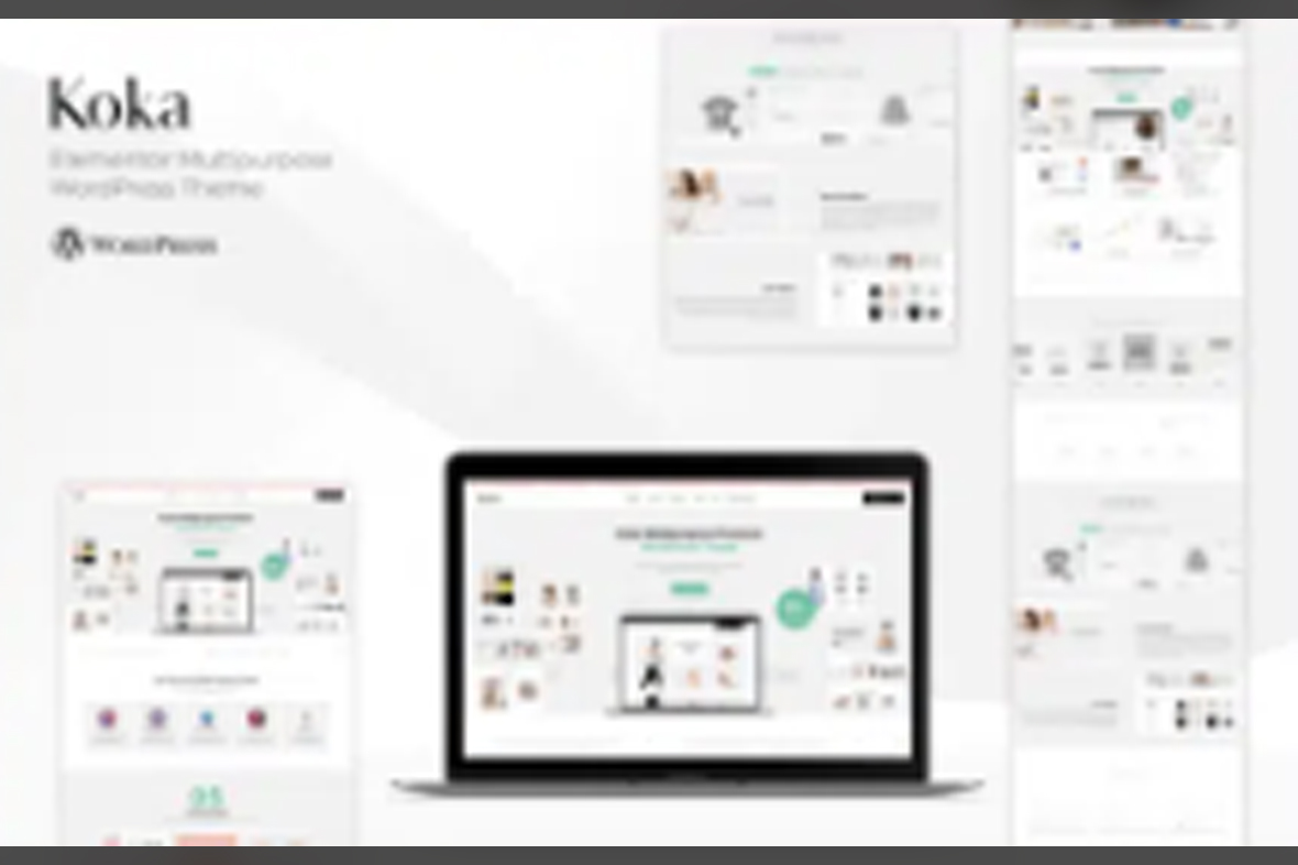 KoKa – Elementor Multipurpose WooCommerce Theme v1.0.4