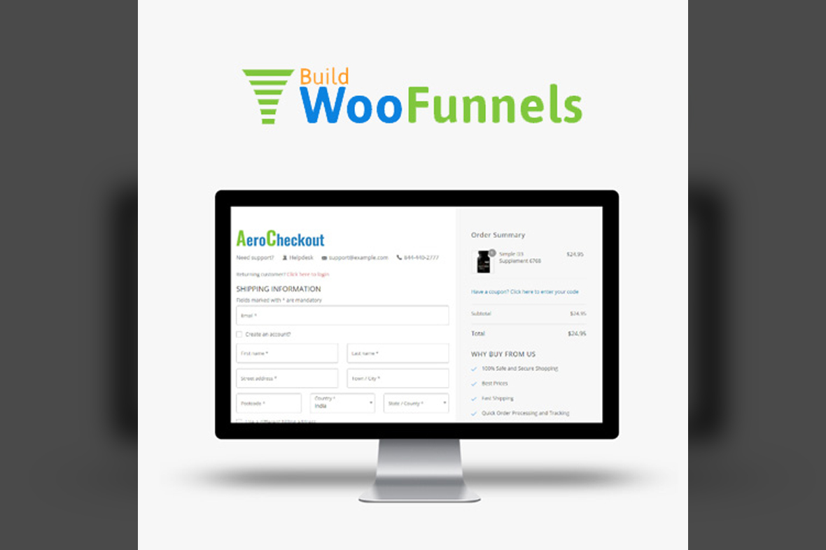 WooFunnels Aero Checkout for WooCommerce v3.20.0