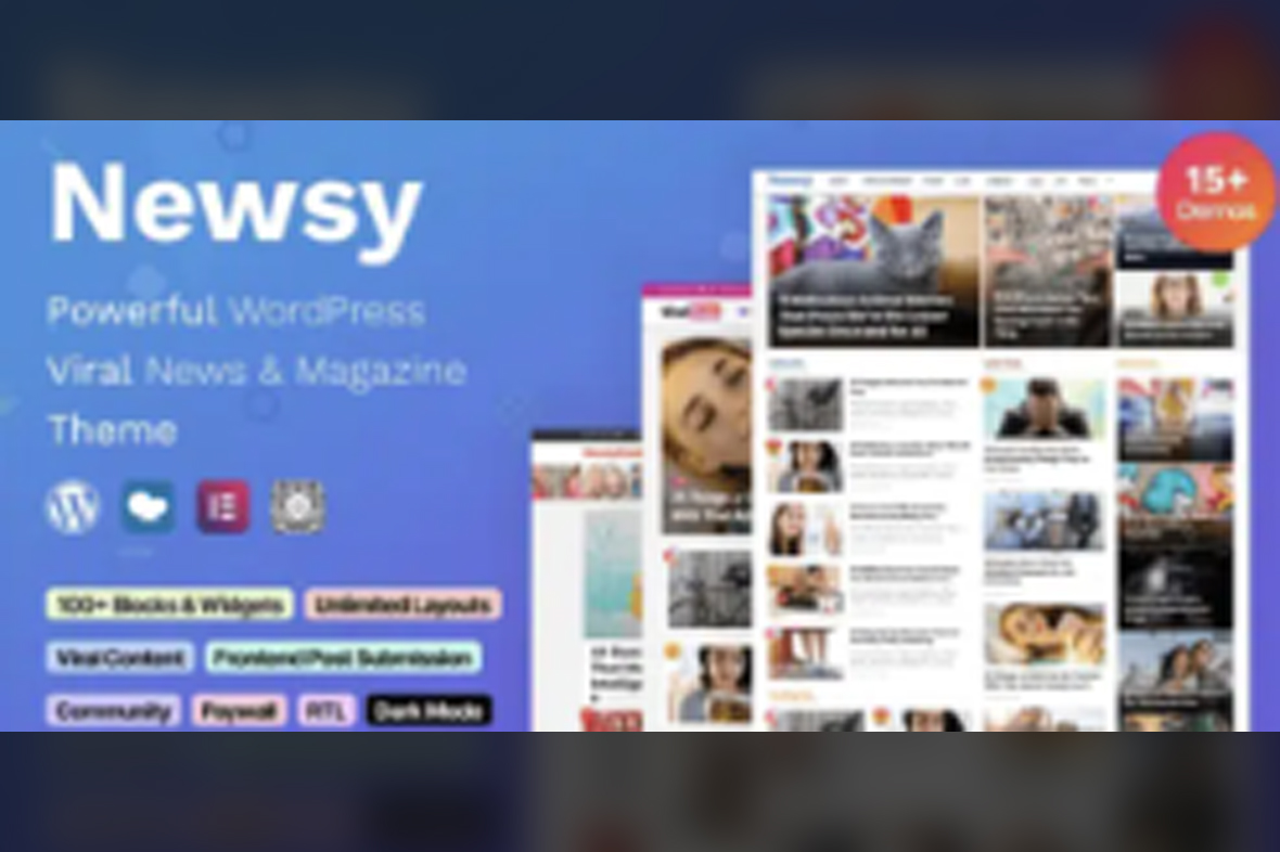 Newsy – Viral News and Magazine WordPress Theme v2.6.0