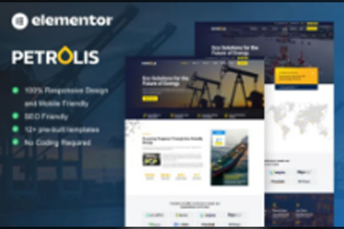 Petrolis – Oil Company and Industrial Elementor Pro Template Kit May 26, 2025