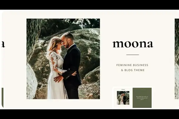 Moona – Feminine Business & Blog Theme