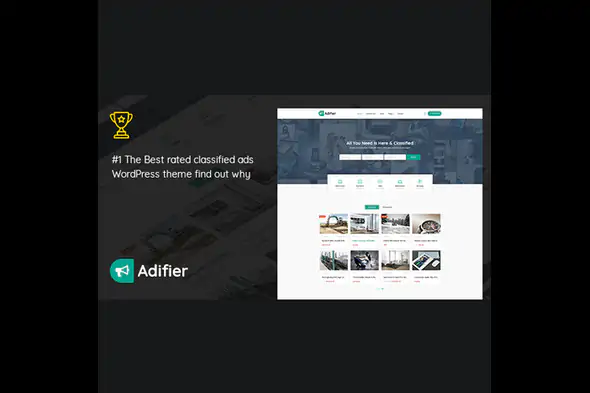 Adifier – Classified Ads WordPress Theme for Listings & Marketplaces