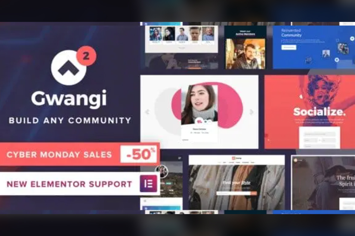 Gwangi – PRO Multi-Purpose Membership, Social Network & BuddyPress Community Theme v2.4.5