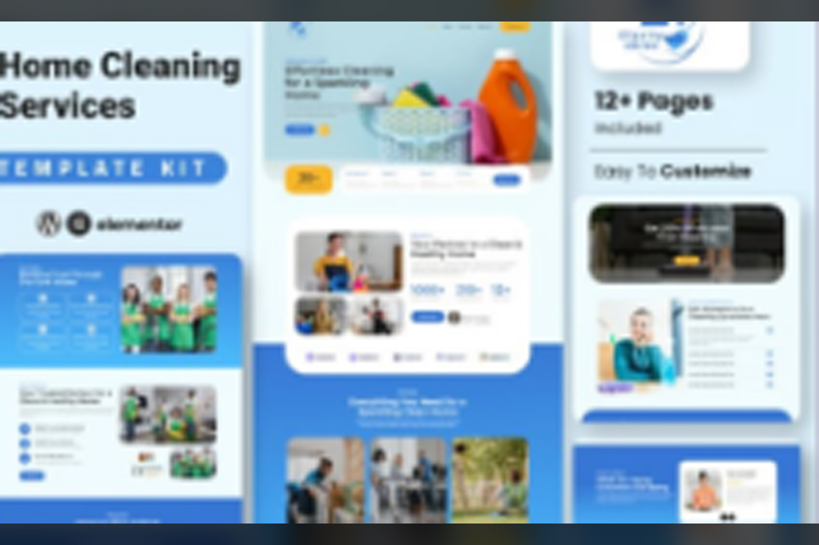 ClarityShine – Cleaning Service Company Elementor Template Kit May 26, 2025