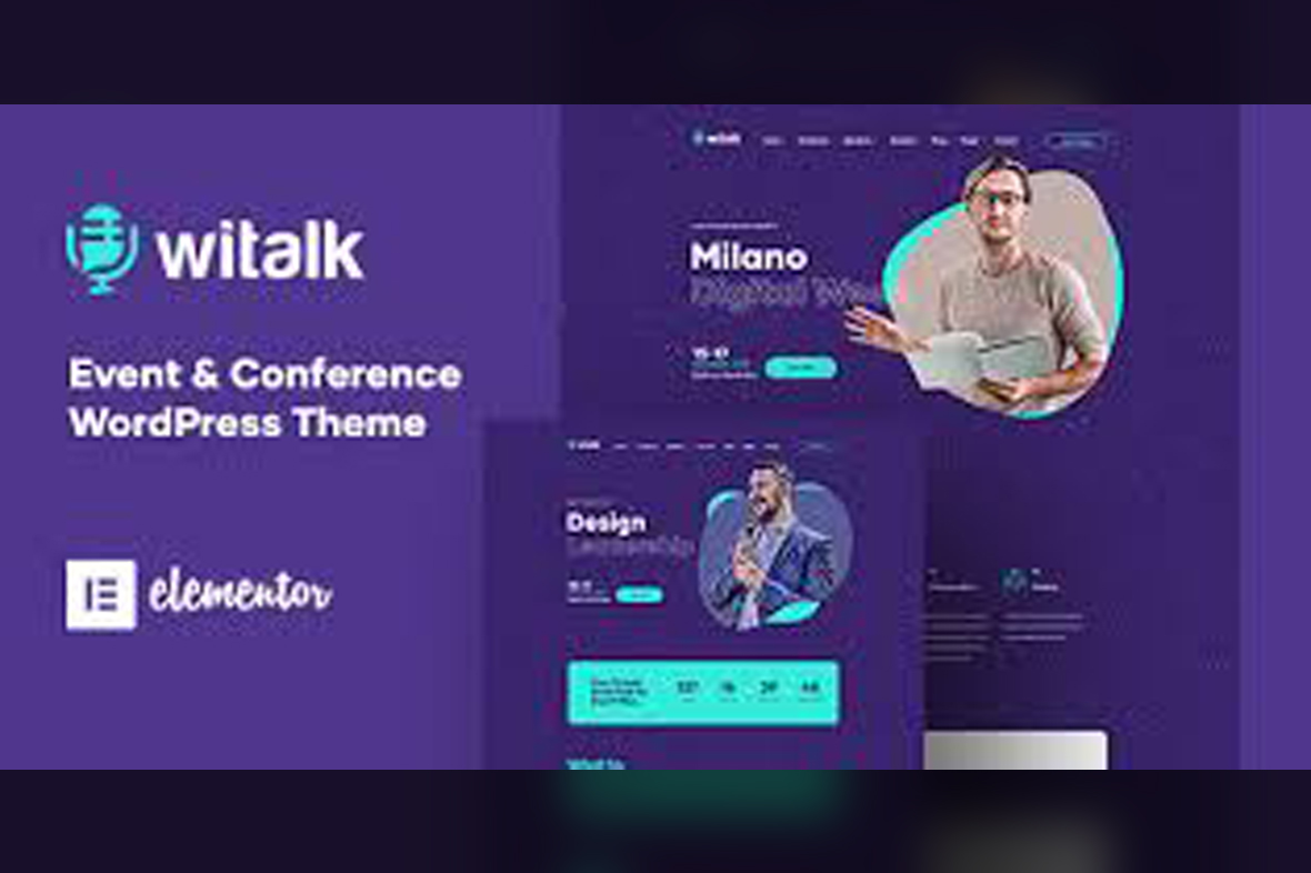 WiTalk – Event and Conference WordPress Theme v1.0.11