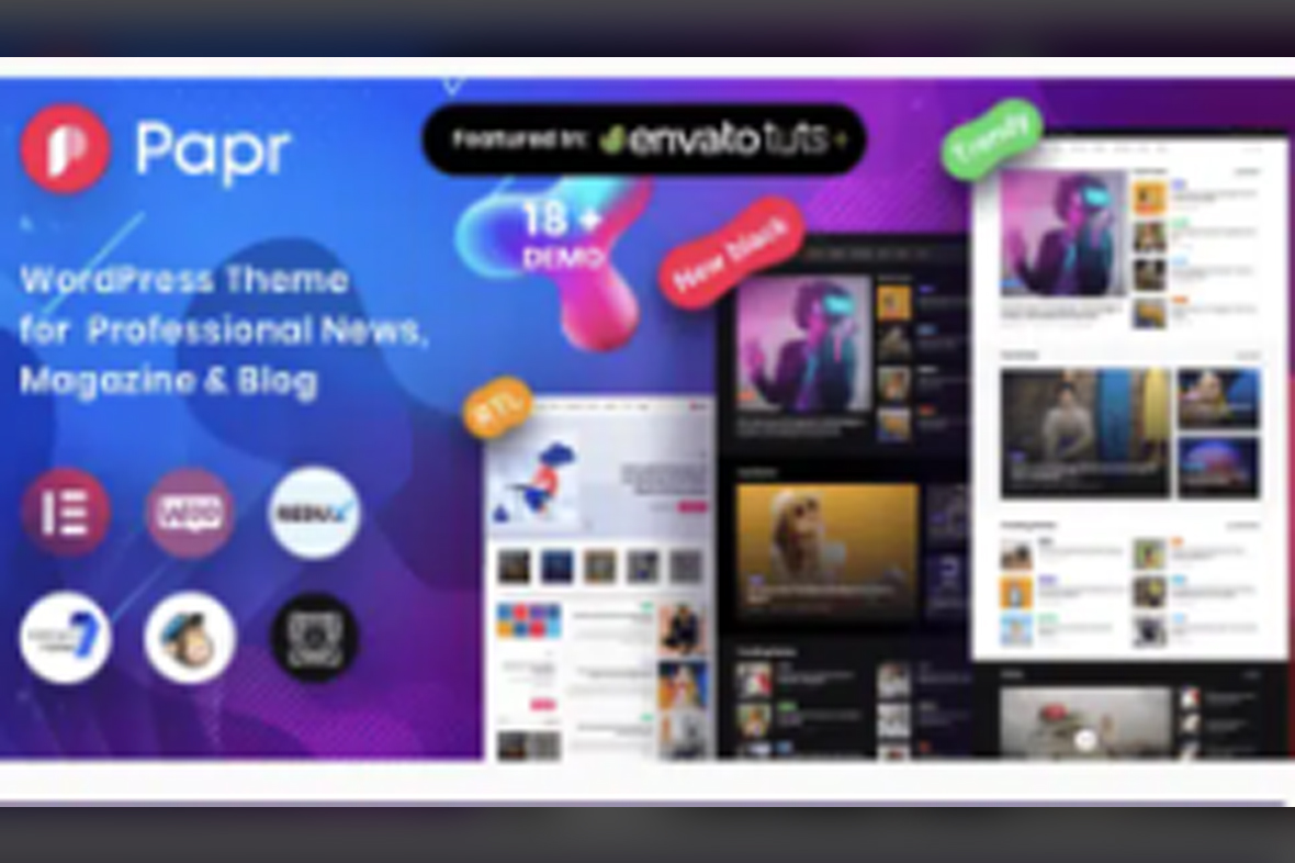 News Magazine Papr – News Magazine WordPress Theme v1.5.3