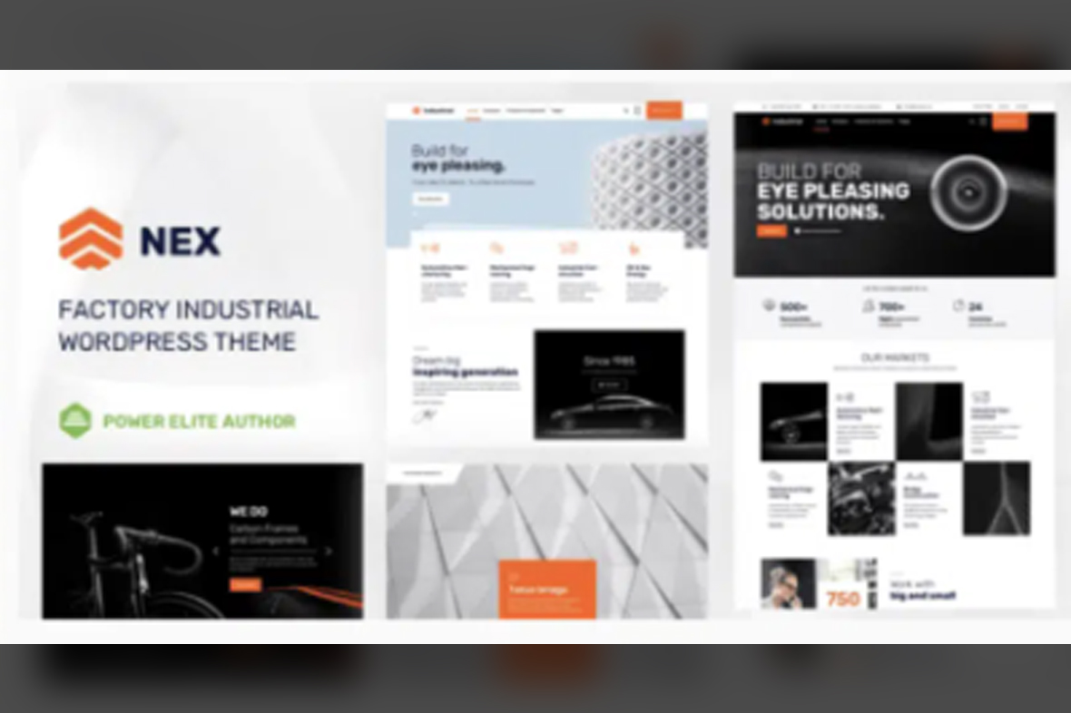 Nex – Factory and Industrial WordPress v20.1