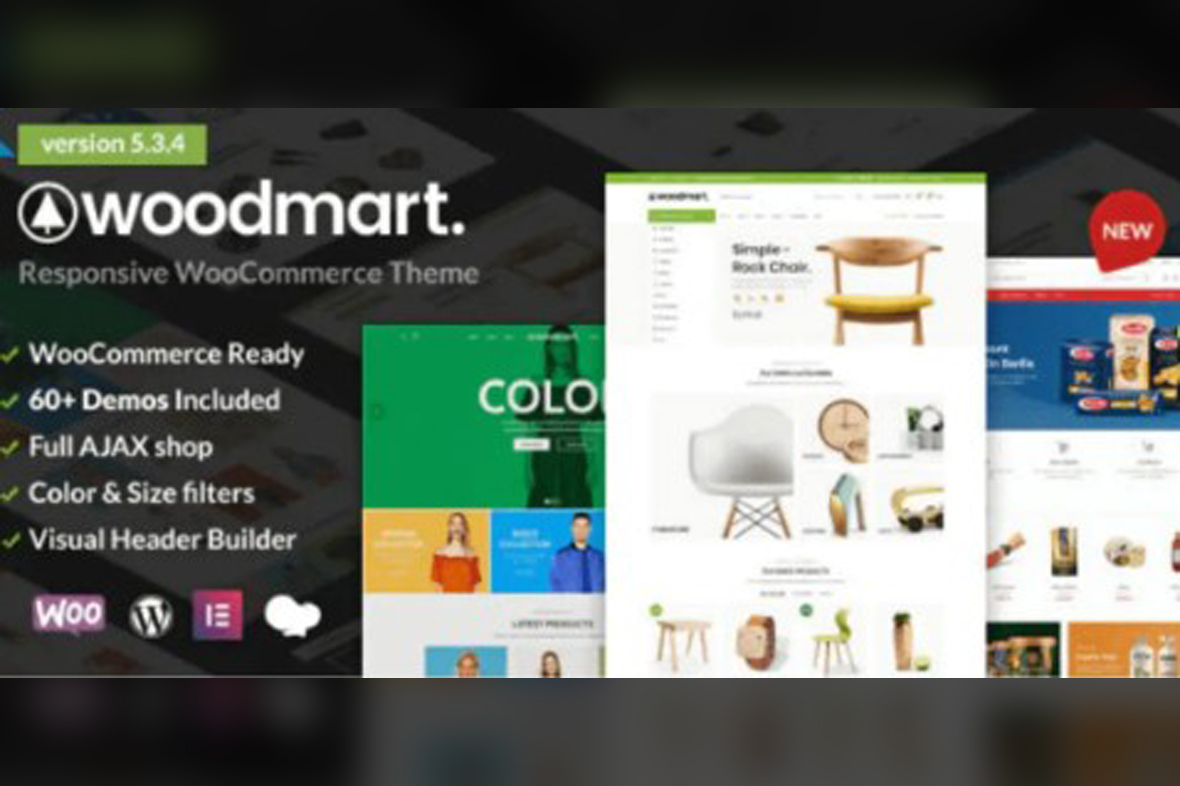 WoodMart Theme Responsive WooCommerce WordPress Theme v8.1.0