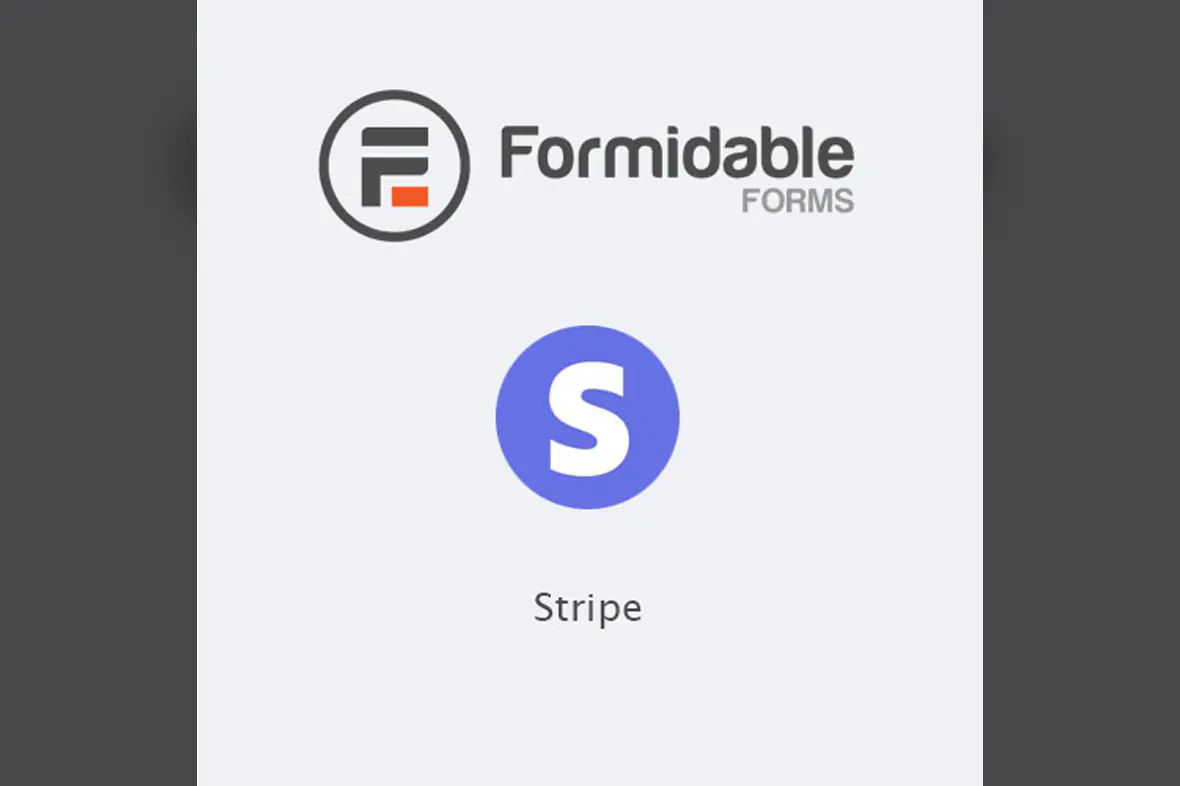 Formidable Forms – Stripe v3.1.6