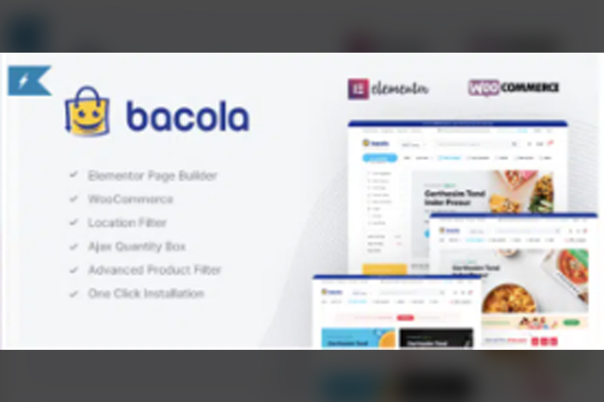 Bacola – Grocery Store and Food eCommerce Theme v1.5.4