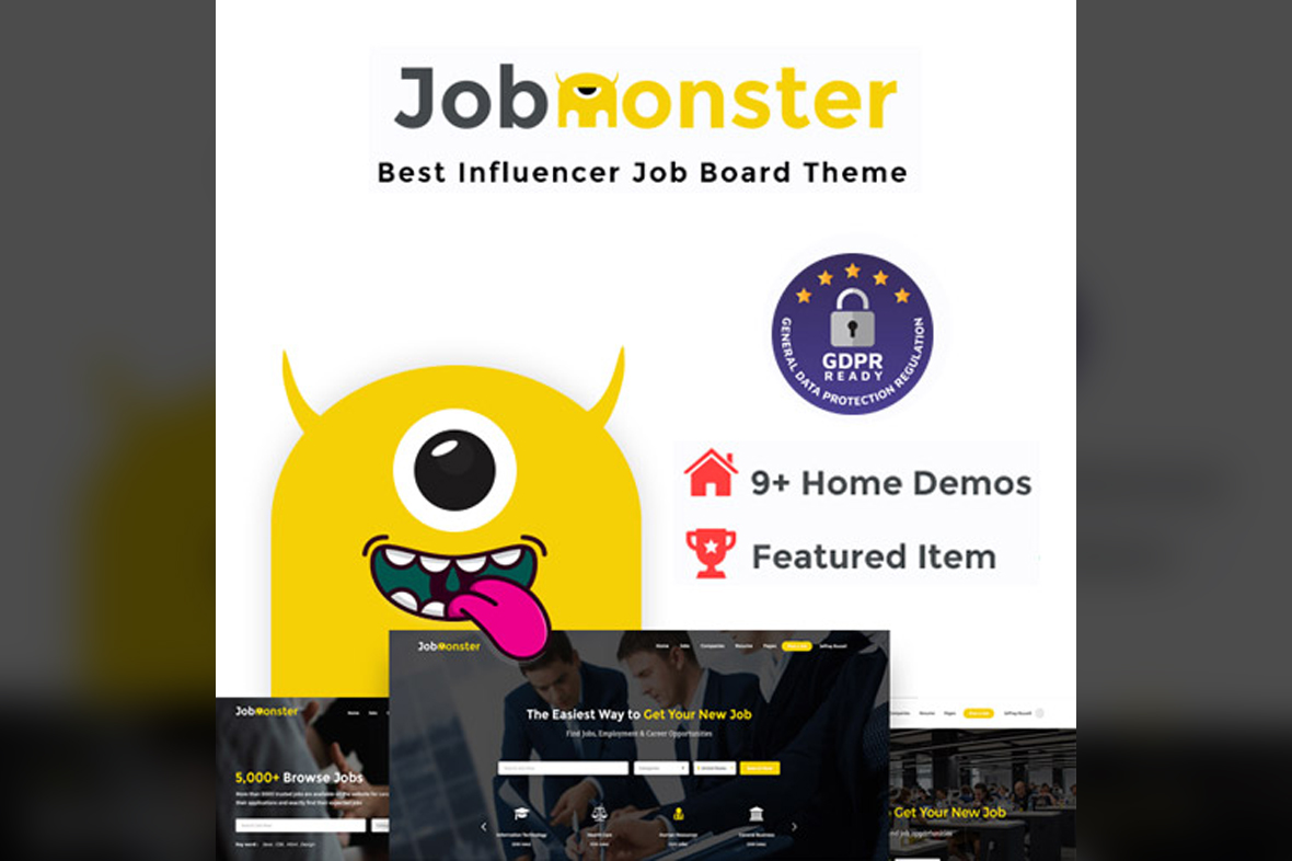 Jobmonster – Job Board WordPress Theme v4.7.8