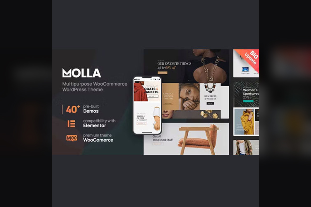 Molla Multi-Purpose WooCommerce Theme v1.5.14