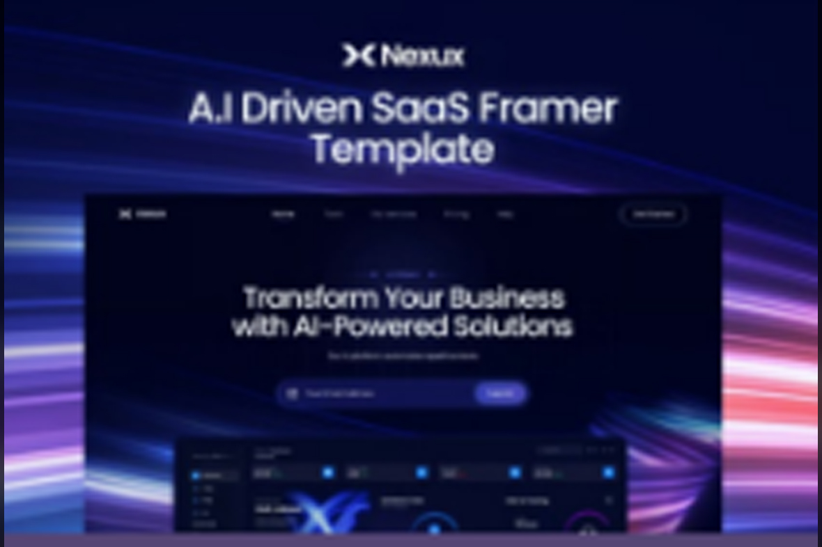 Nexux – AI Saas Landing Page WordPress Theme v1.0.3