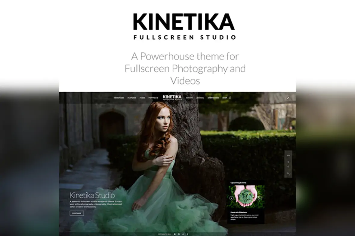 Kinetika | Photography Theme for WordPress