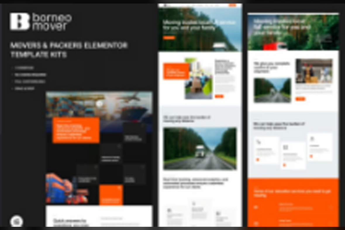 Borneo – Movers and Packers Elementor Pro Template Kit August 20, 2025