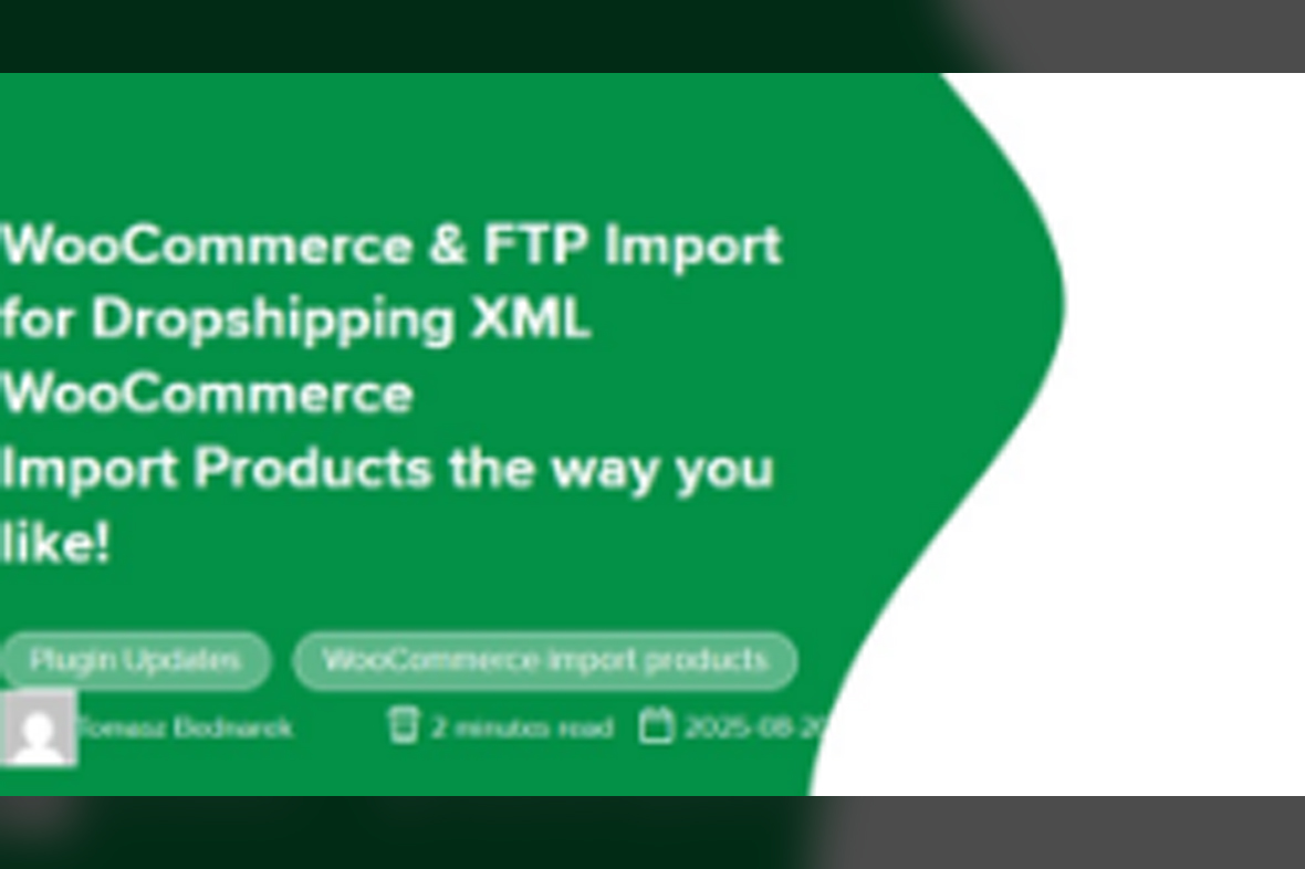 Dropshipping XML WooCommerce PRO – FTP addon v1.0.27