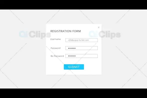 Popup Builder Registration