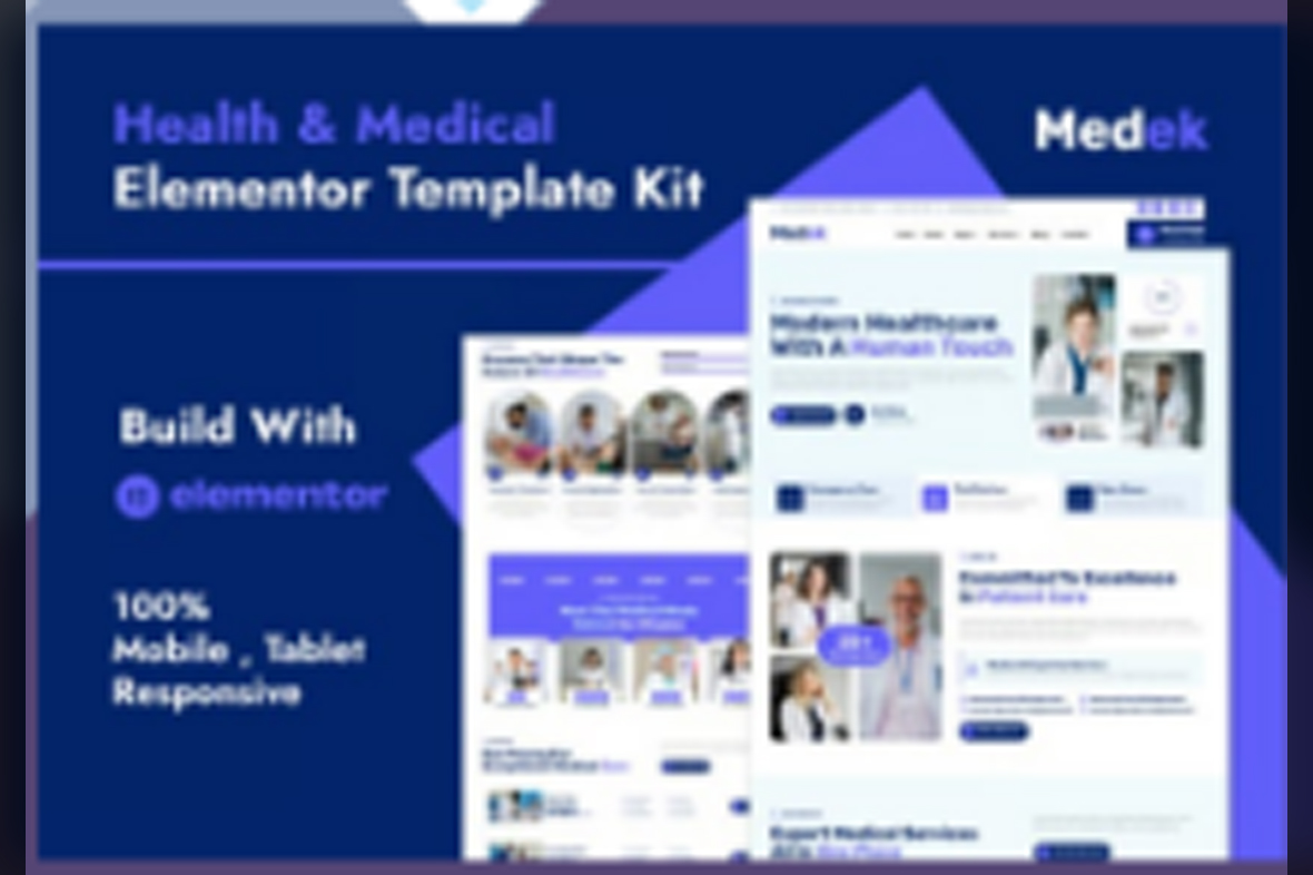Medek – Health and Medical Elementor Template Kit November 22, 2025