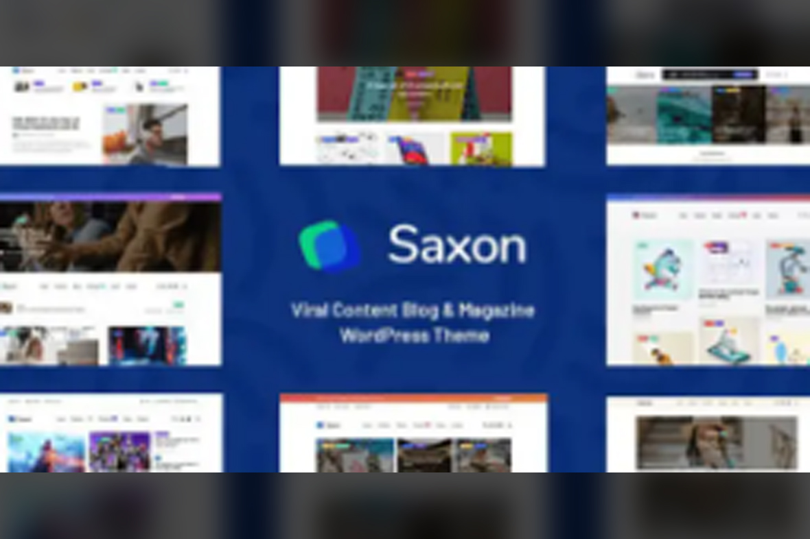 Saxon Viral Content Blog Magazine Theme v1.9.3