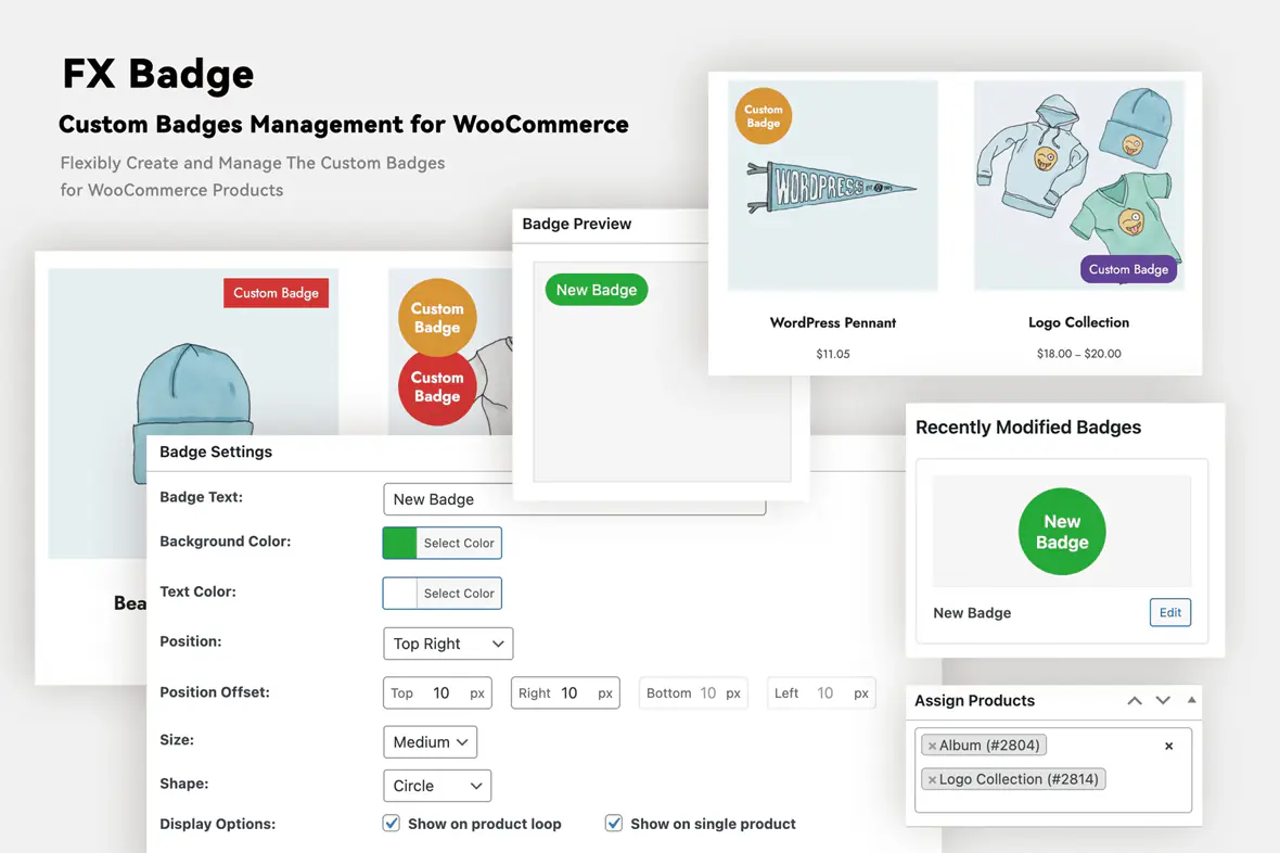 FX Badge - Custom Badges for WooCommerce