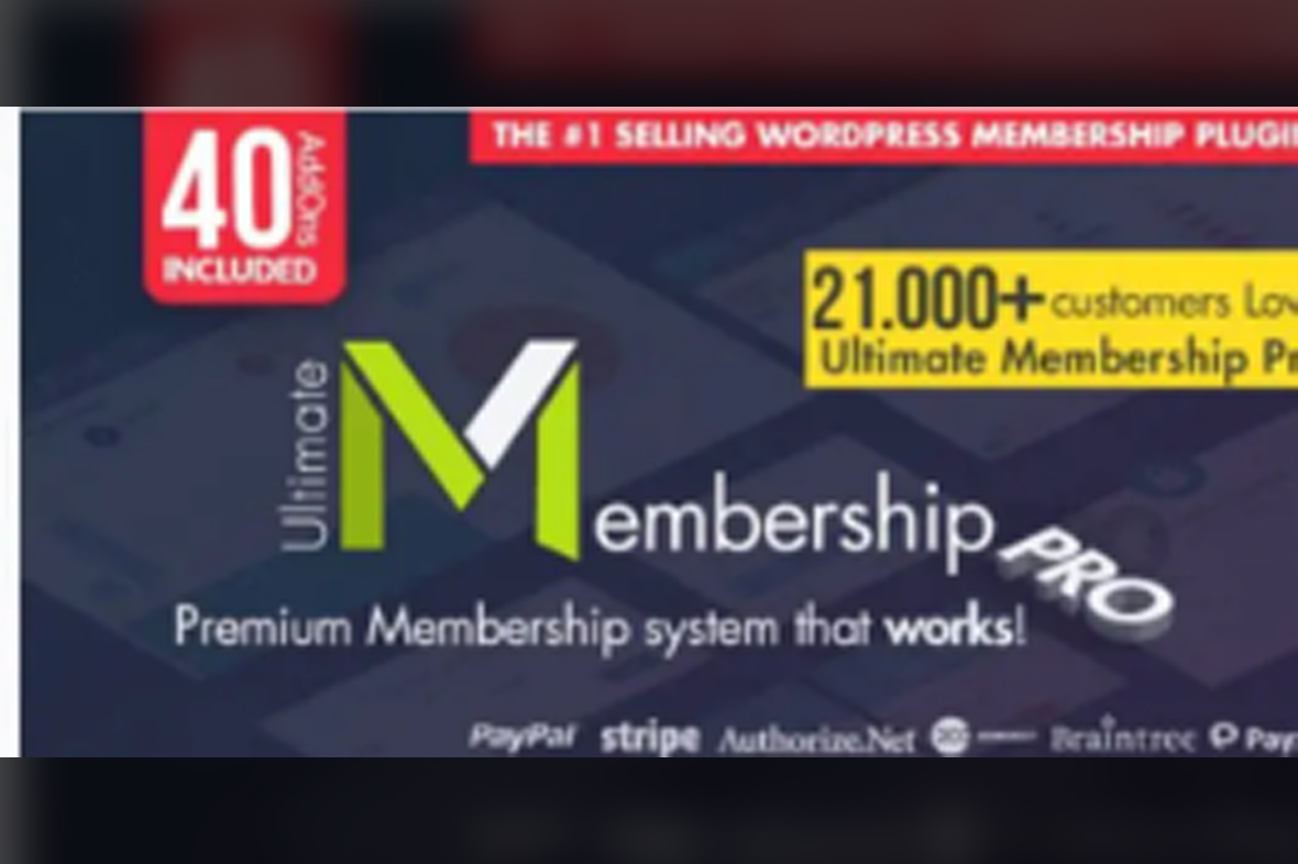 Ultimate Membership Pro WordPress Plugin v13.2