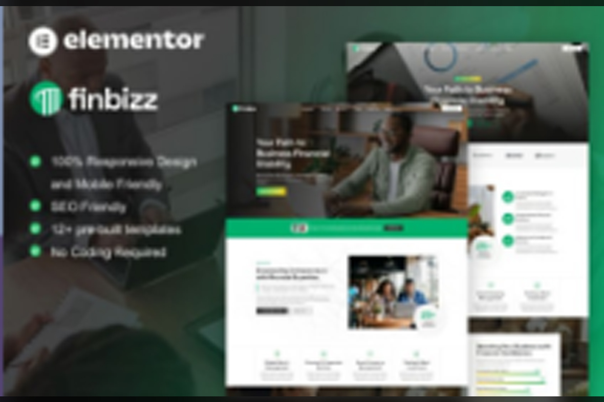 FinBizz – Finance and Investment Manager Elementor Template Kit May 24, 2025