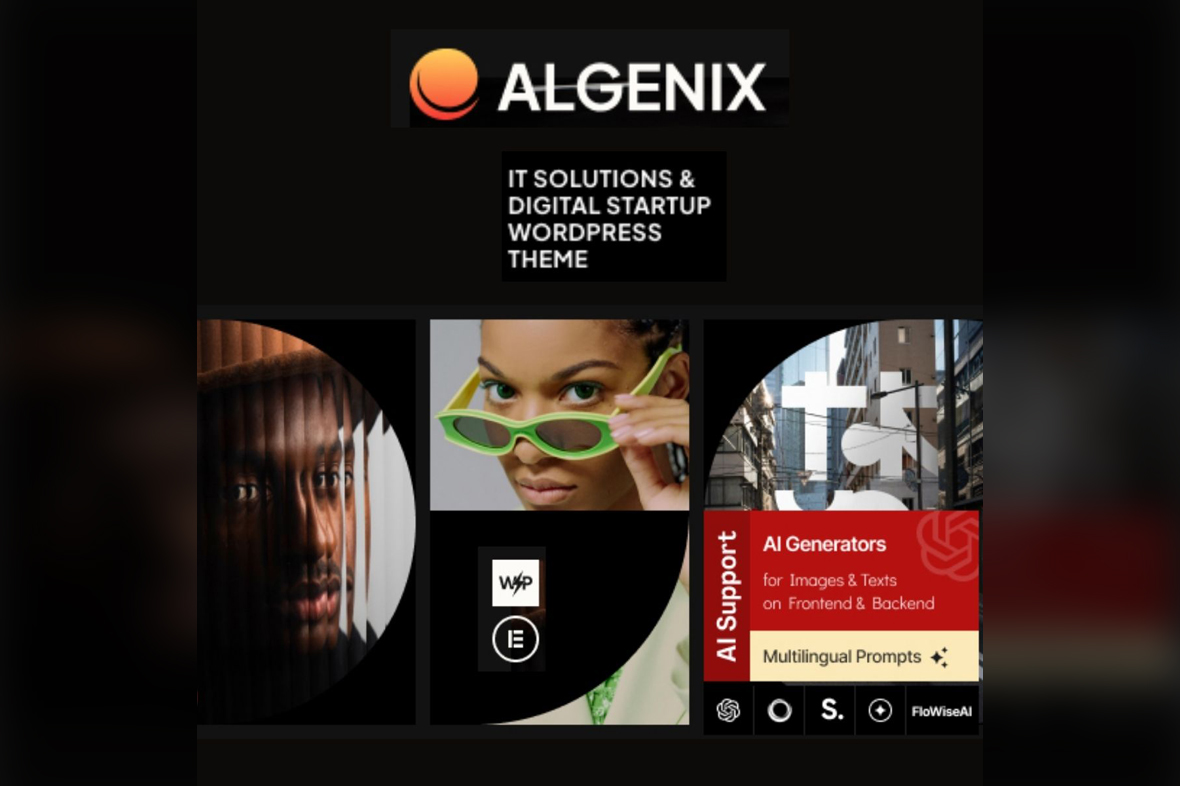 Algenix – IT Solutions & Digital Agency WordPress Theme v1.0