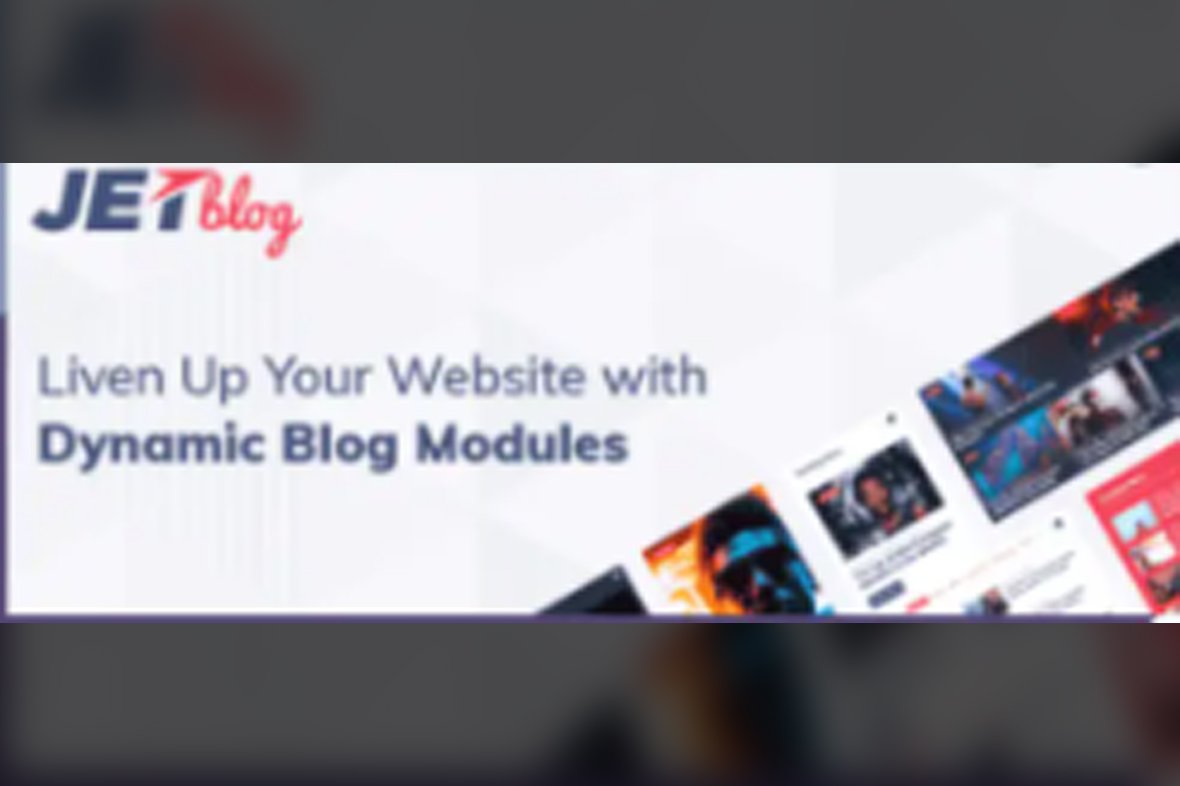 JetBlog – Blogging Package for Elementor Page Builder v2.4.7