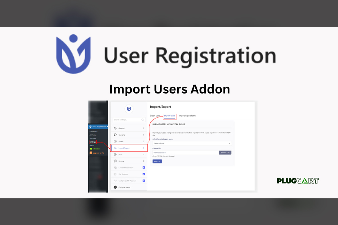 User Registration Import Users Addon v1.0.8