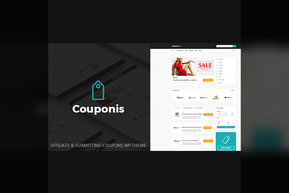 Couponis – Affiliate & Submitting Coupons WordPress Theme v3.2.2