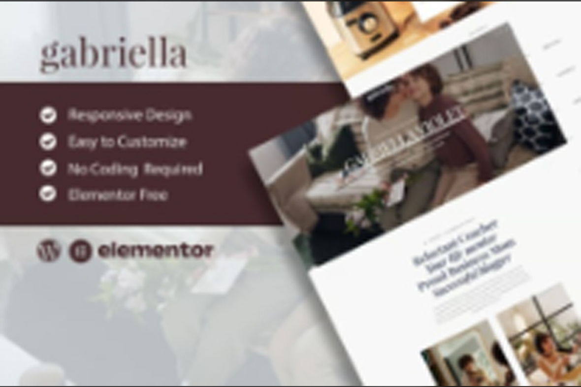 Gabriella – Motivator and Business Coach Elementor Template Kit July 11, 2025