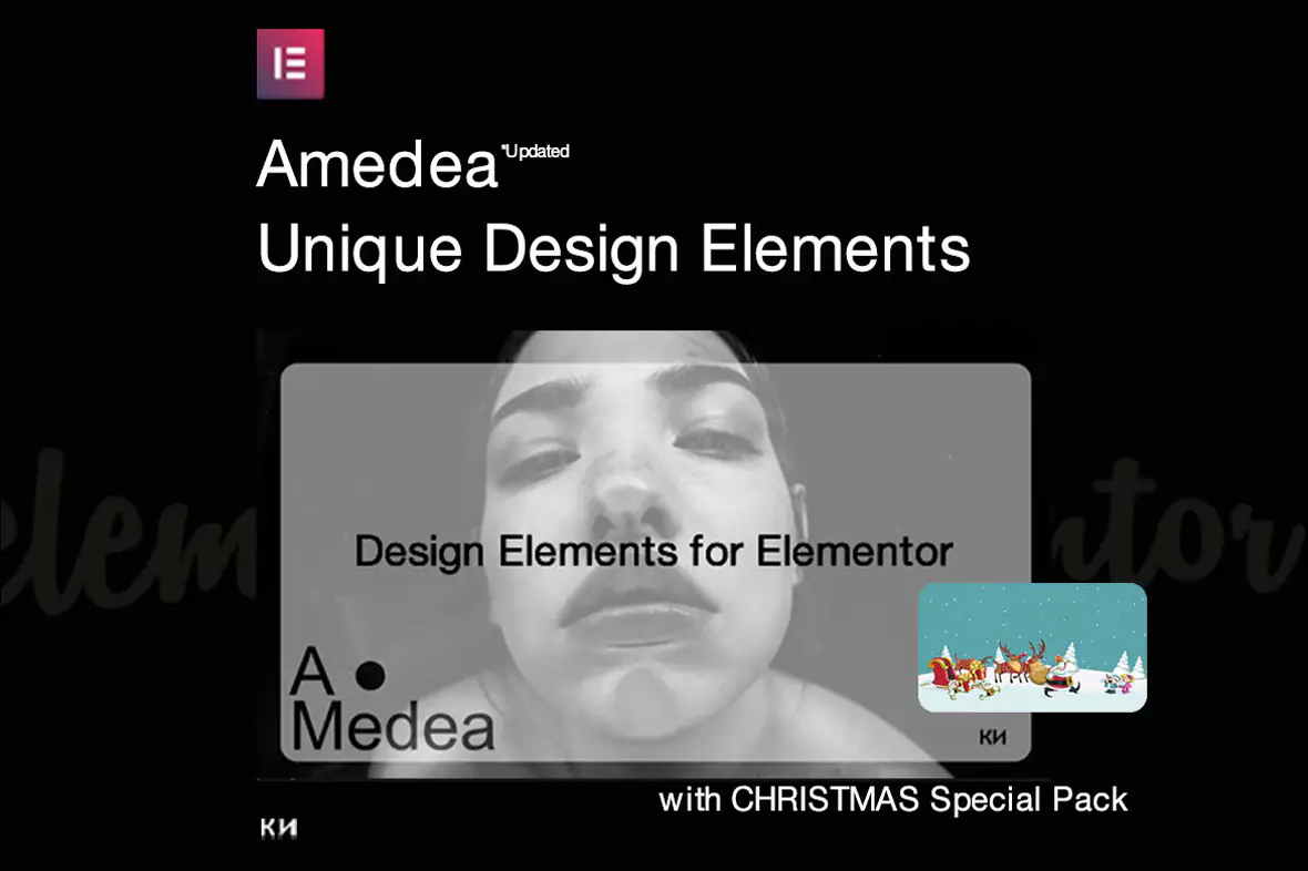 Amedea - Unique Design Elements for Elementor