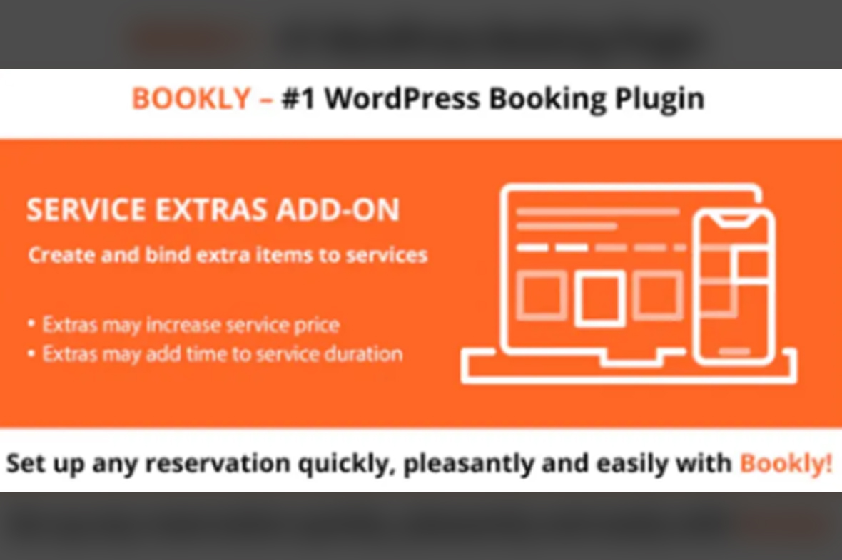 Bookly Pro Service Extras Add-on v6.0