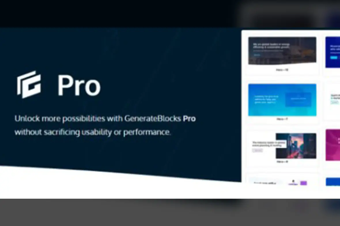 GenerateBlocks Pro WordPress Plugin v2.0.0