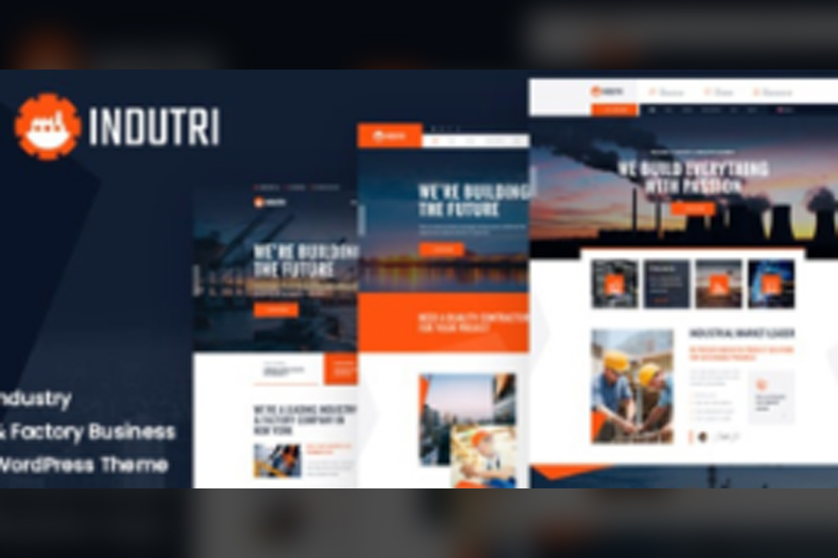 Indutri – Factory and Industrial WordPress Theme v1.2.7