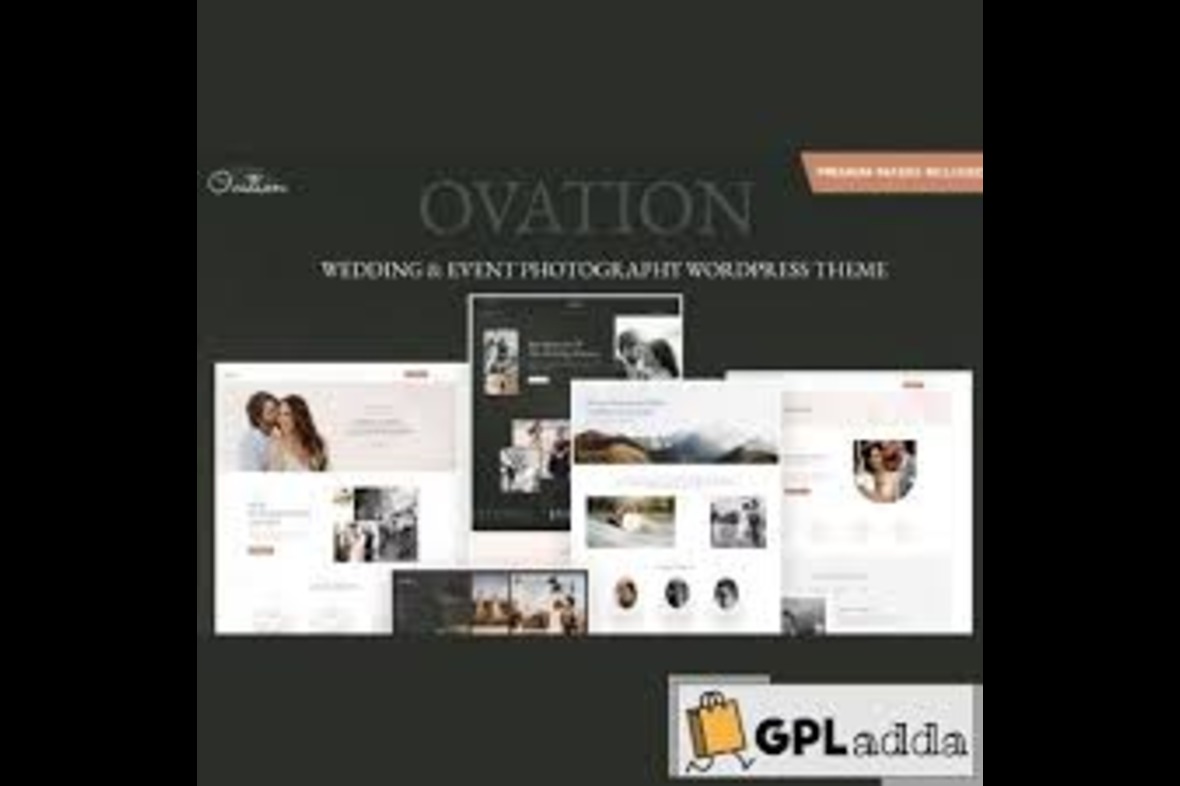 Ovation – Wedding and Event Photography WordPress Theme v1.0.3