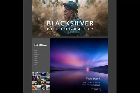 Blacksilver | Theme for Photography on WordPress