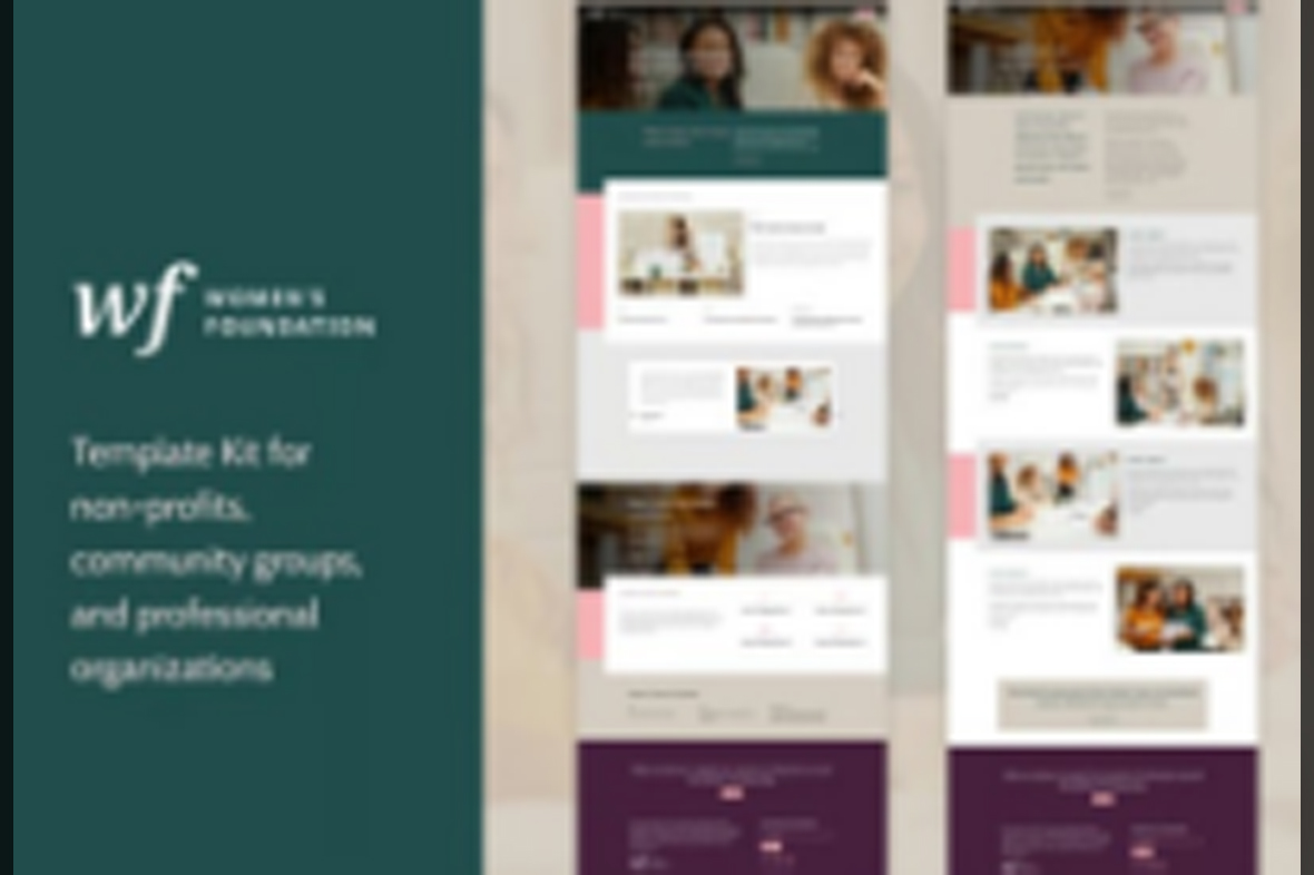 Women’s Foundation Non-Profit WordPress Elementor Template Kit October 31, 2025