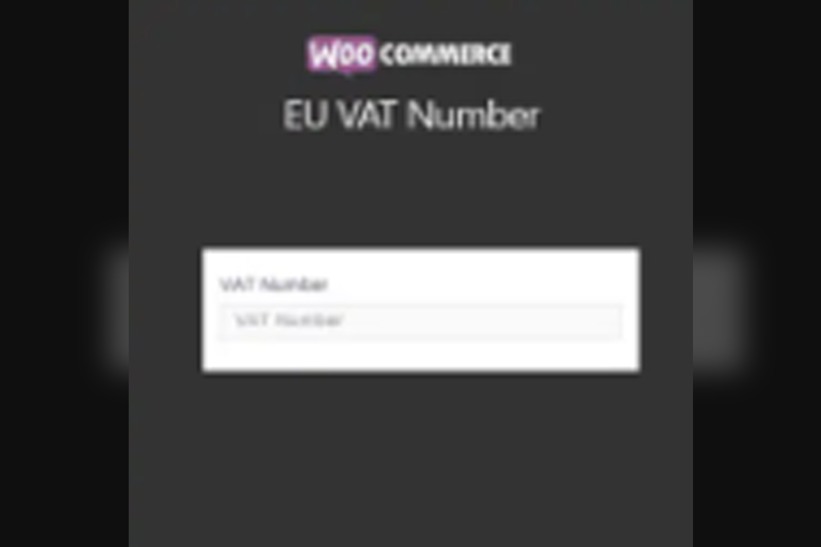 WooCommerce EU VAT Number v3.0.0