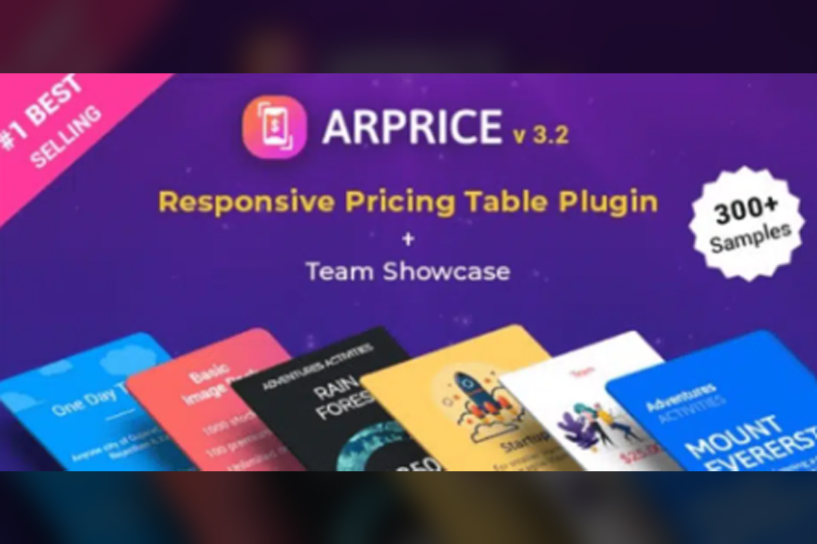 ARPrice – WordPress Pricing Table Plugin v4.2