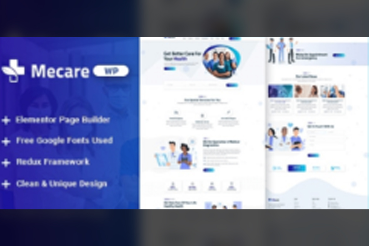 Mecare – Hospital and Health WordPress Theme v1.0